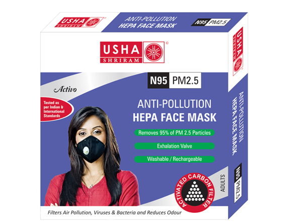 Anti-Pollution HEPA Face Mask (Activo)