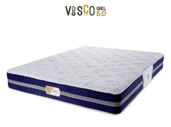 Visco Gel 5.0 Cool Gel Memory Foam Mattress With Pocket Springs