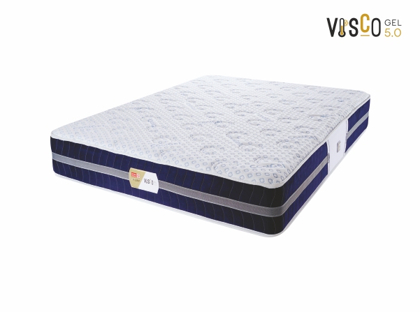 Visco Gel 5.0 Cool Gel Memory Foam Mattress With Pocket Springs
